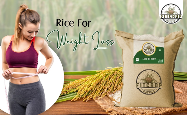 FitCrop rice GI below 55 NABL certification 19kg pack
